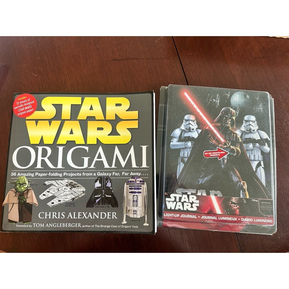 Star Wars General Phasma Innovative Designs Light-Up Journal‎ & Origami Book